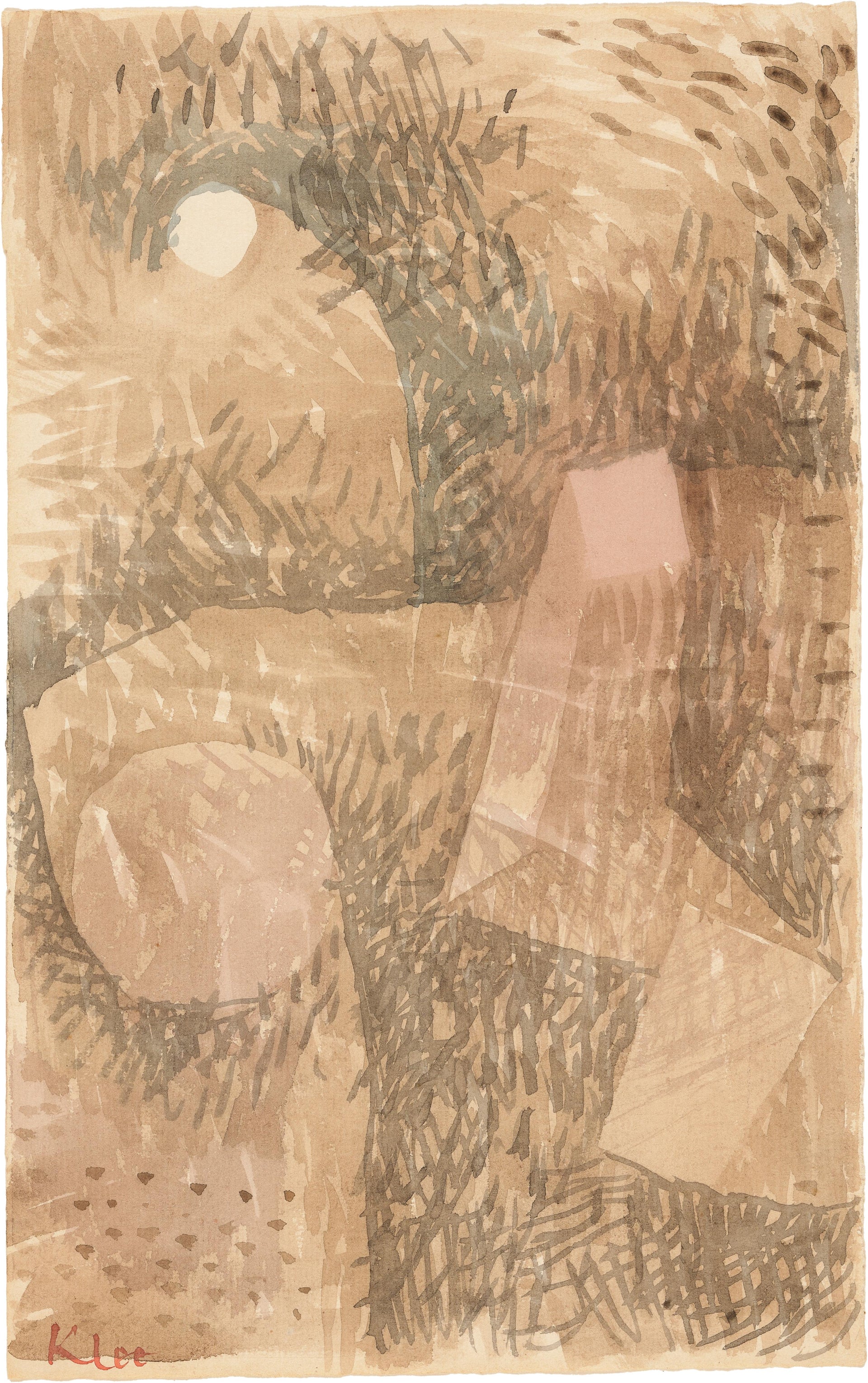 Found in the moonlight — Paul Klee