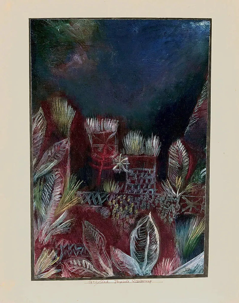 Inferno tropical - Paul Klee