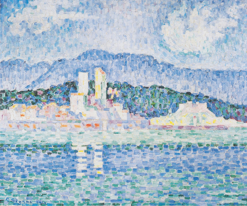 Antibes, Tempestade - Paul Signac