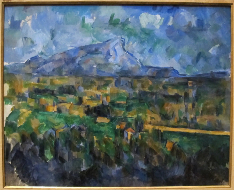 A Montanha Sainte-Victoire vista das Lauves - Paul Cézanne