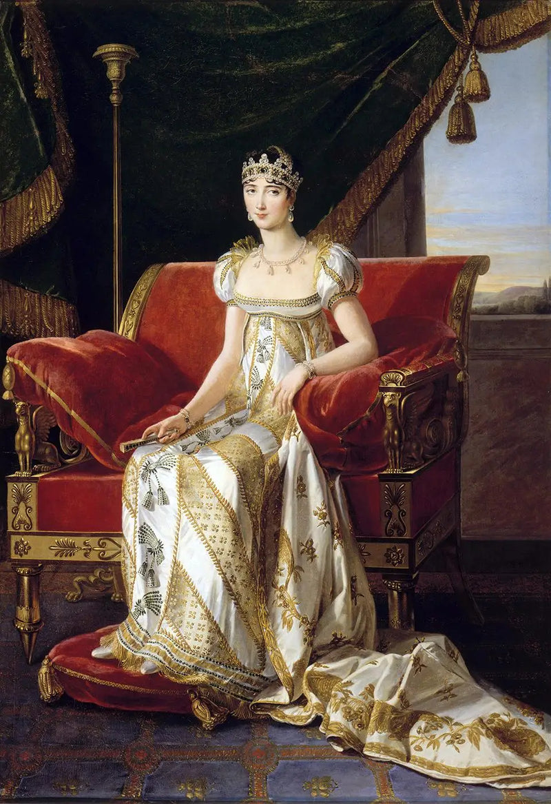 Pauline Bonaparte, duquesa de Guastalla, princesa Borghèse - Marie-Guillemine Benoist