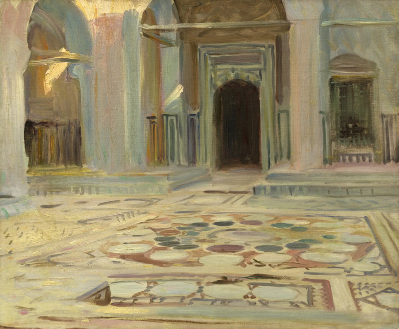 Calçada, O Cairo - John Singer Sargent