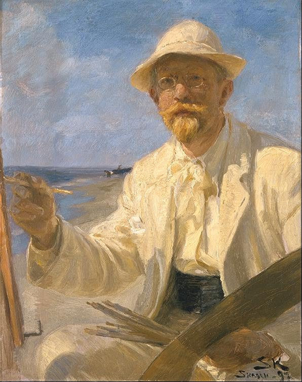 Autorretrato, 1897 - Peder Severin Krøyer