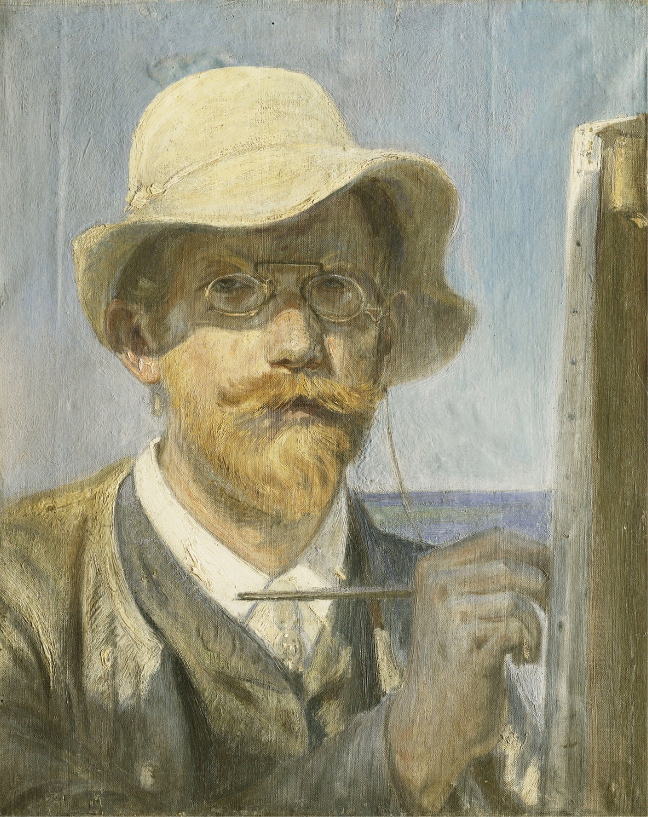 Autorretrato - Peder Severin Krøyer