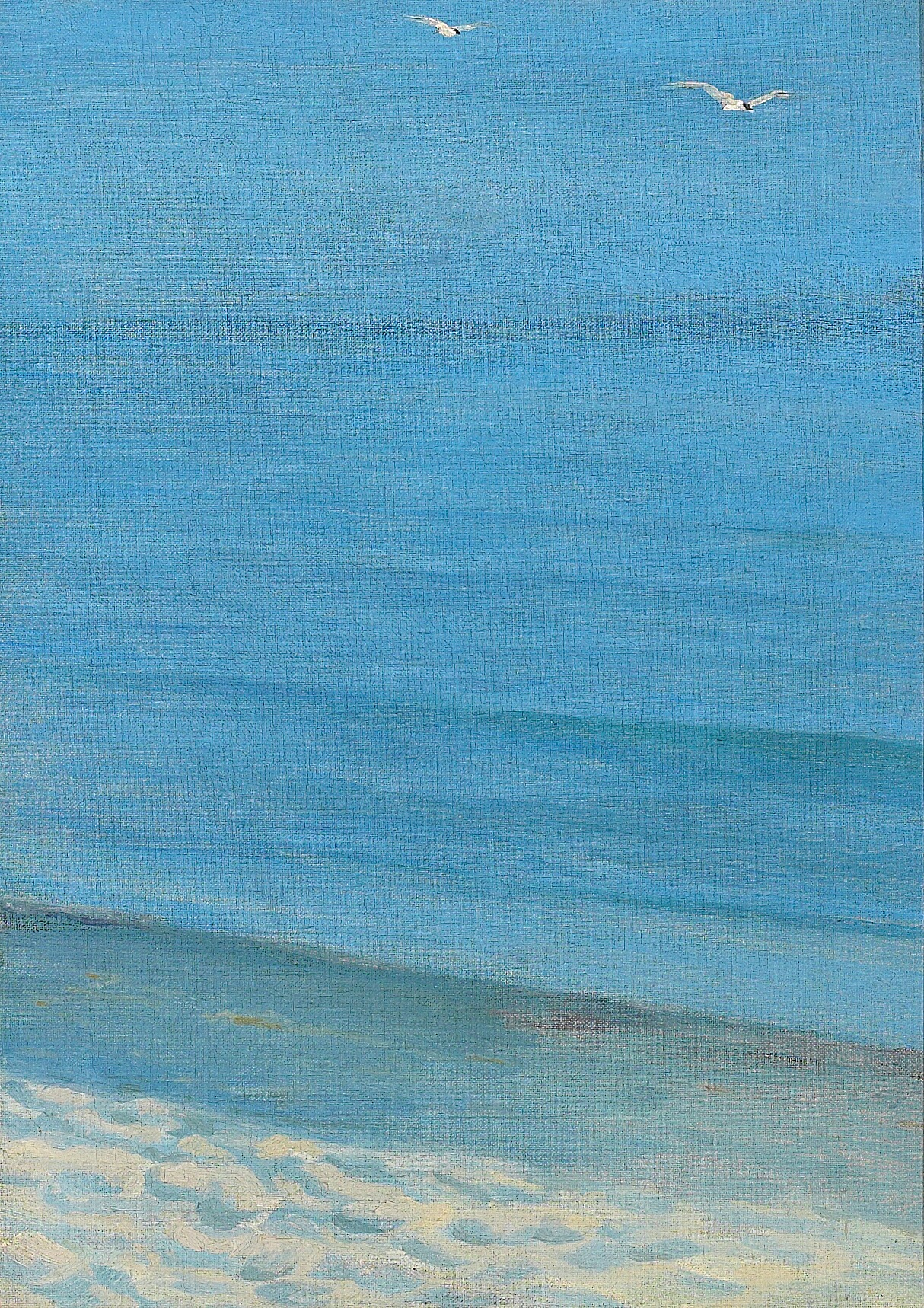 Estudo de uma praia - Peder Severin Krøyer