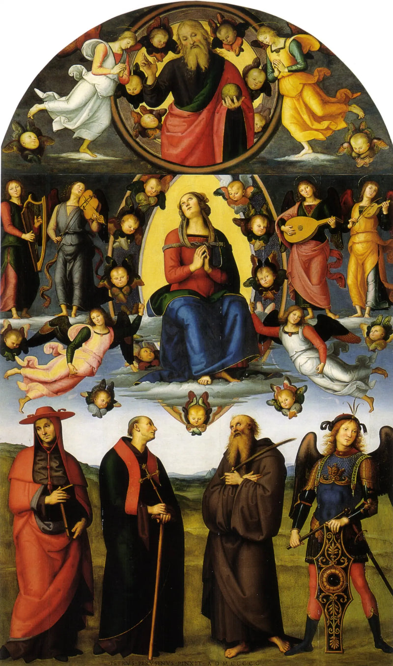 Retábulo de Vallombrosa - Pietro Perugino