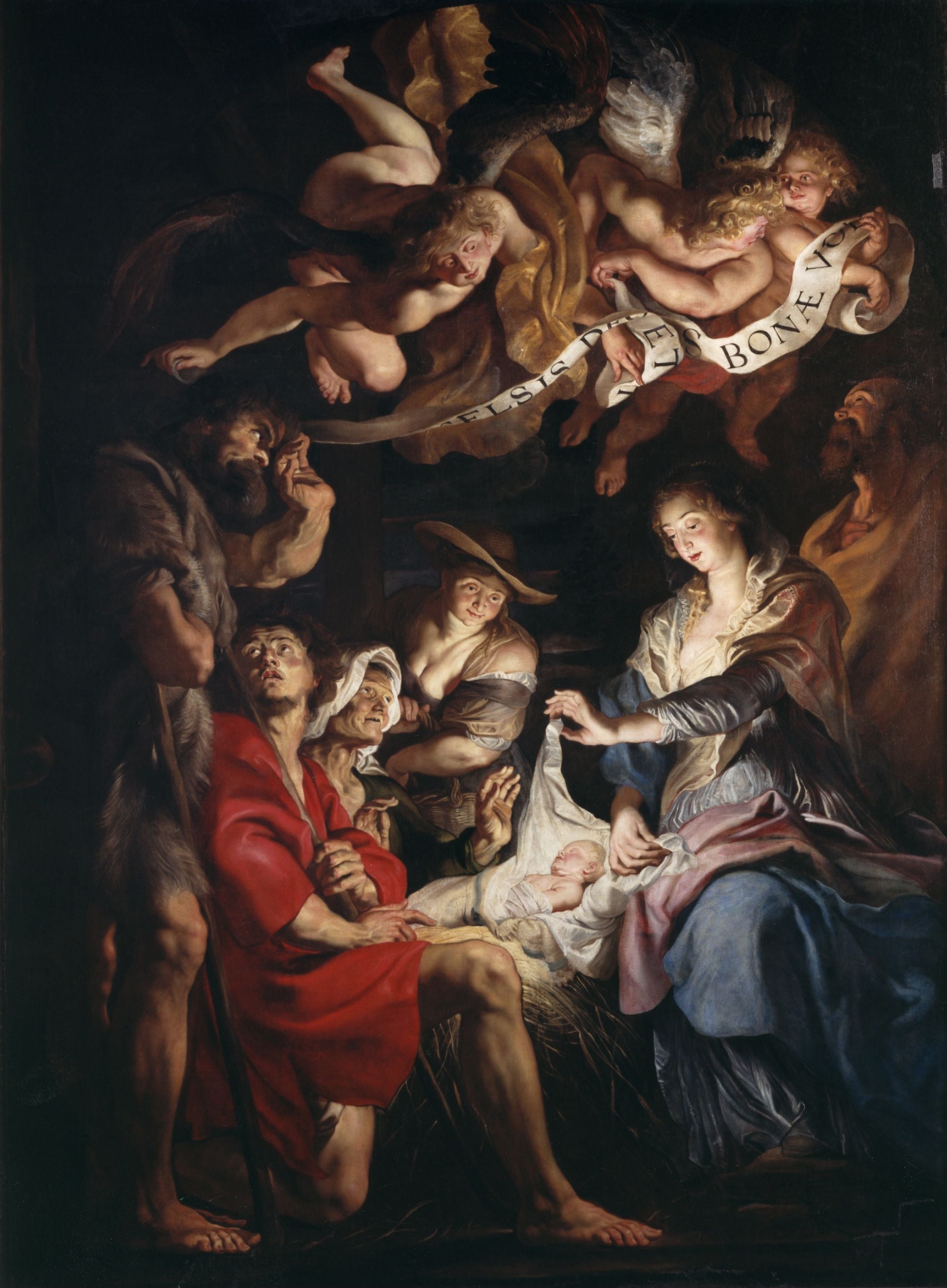 L’Adoration des bergers - Peter Paul Rubens