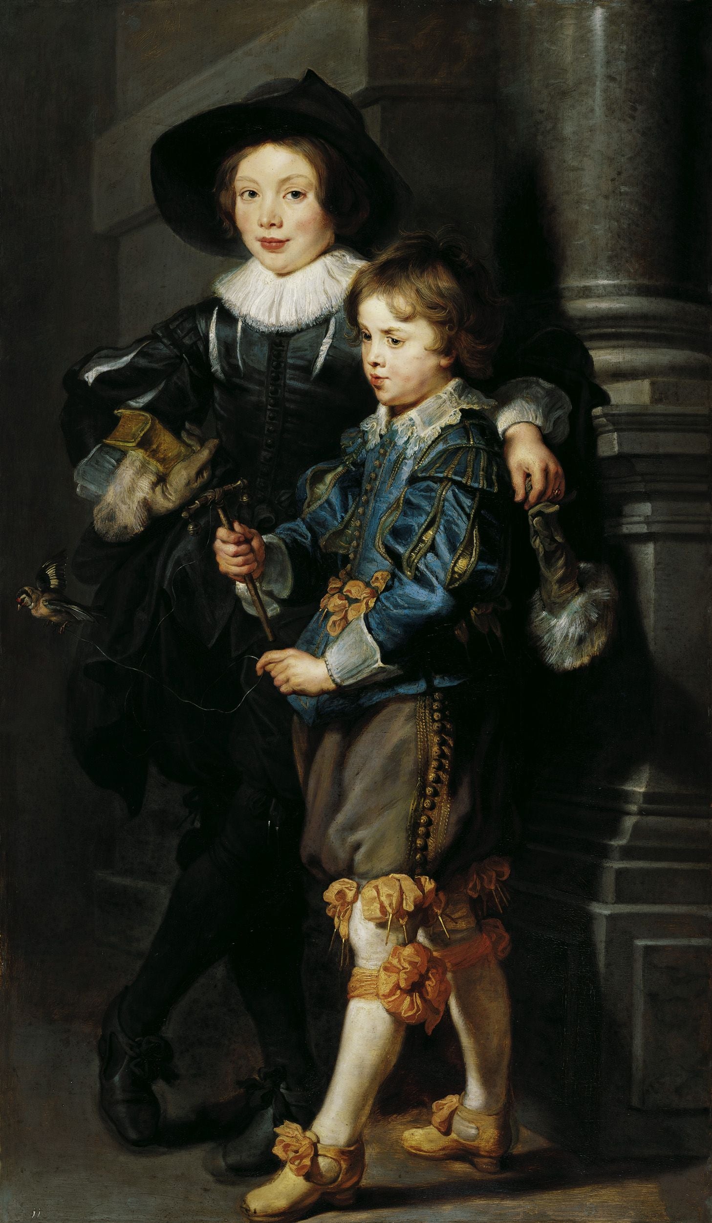 Portrait d'Albert et Nicolas Rubens - Peter Paul Rubens