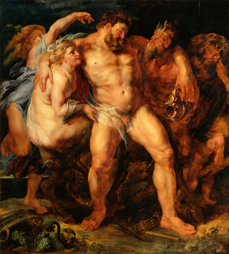 Hércules bêbado - Peter Paul Rubens