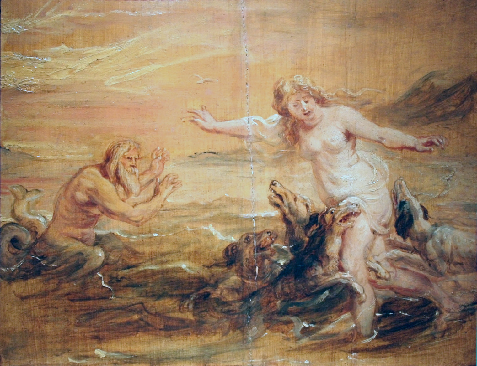 Scylla et Glaucus - Peter Paul Rubens