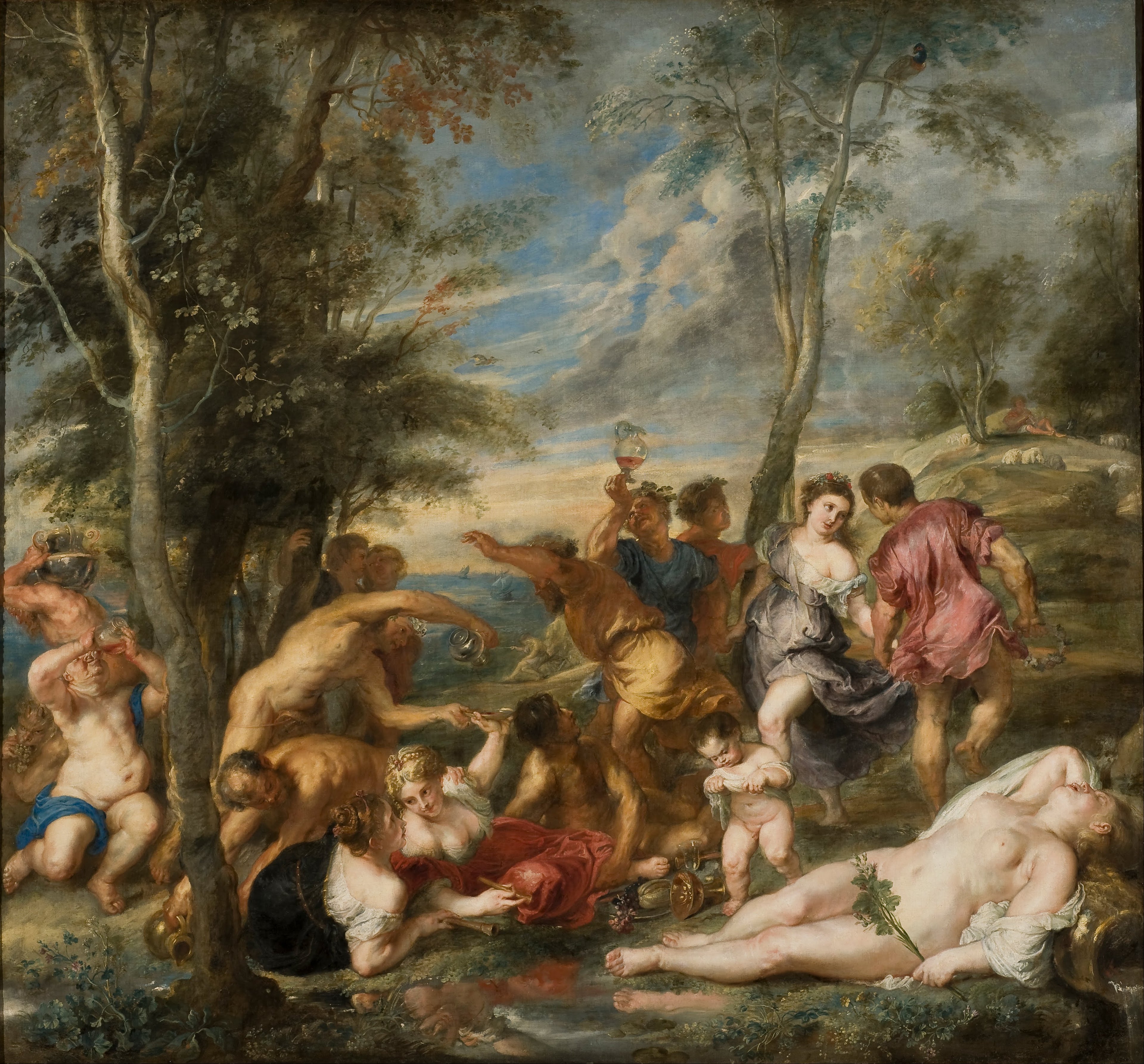 Les Andriens - Peter Paul Rubens