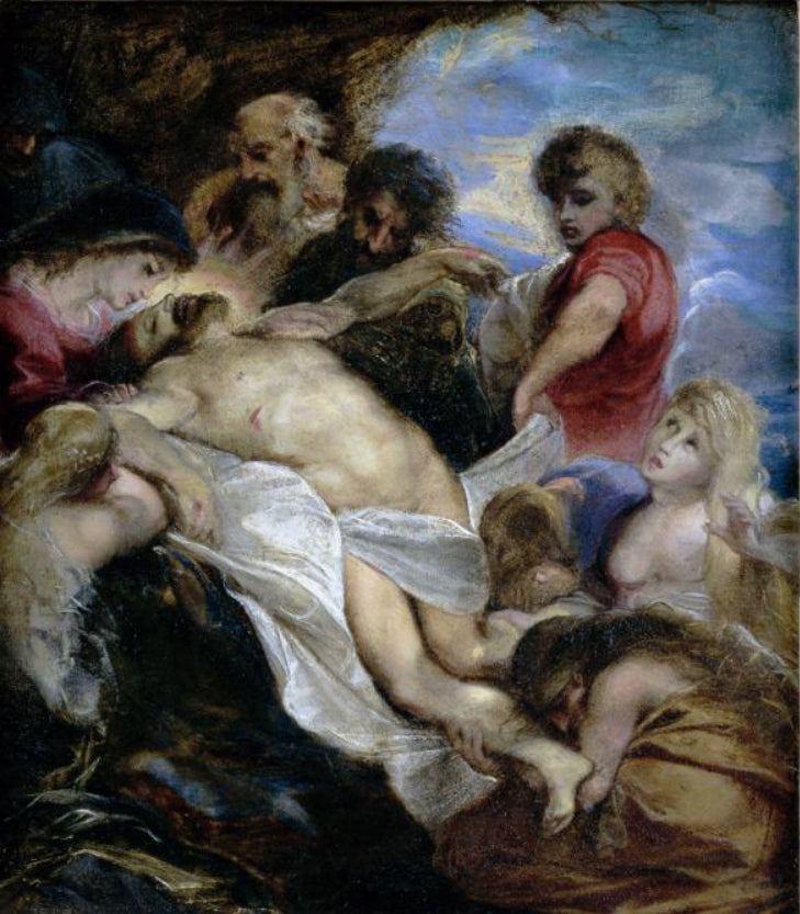 A lamentação sobre o corpo de Cristo morto - Peter Paul Rubens