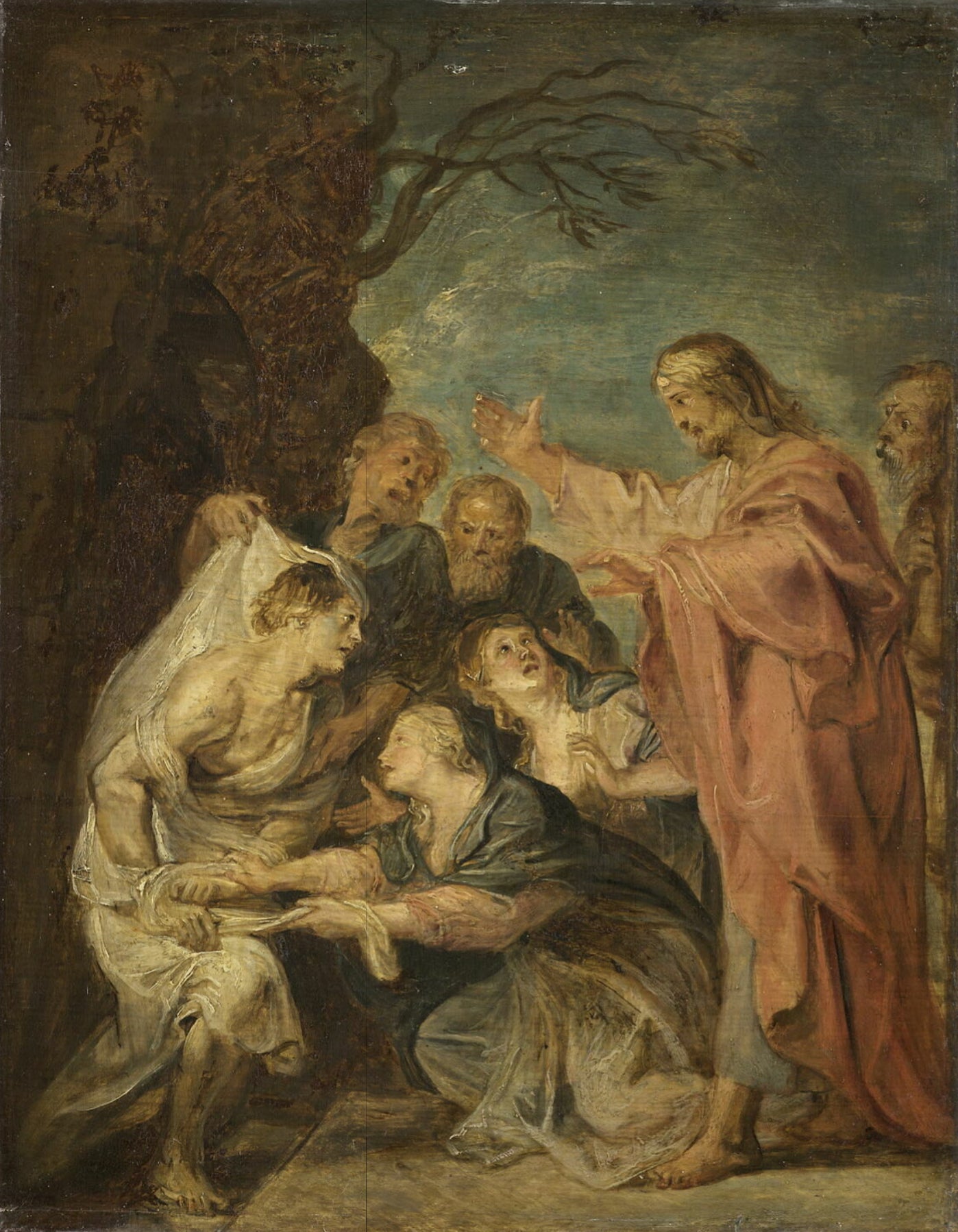 La Résurrection de Lazare - Peter Paul Rubens