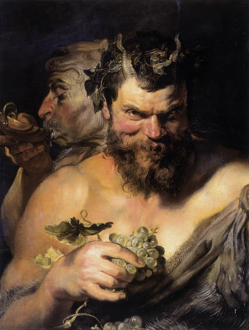 Dois Sátiros - Peter Paul Rubens