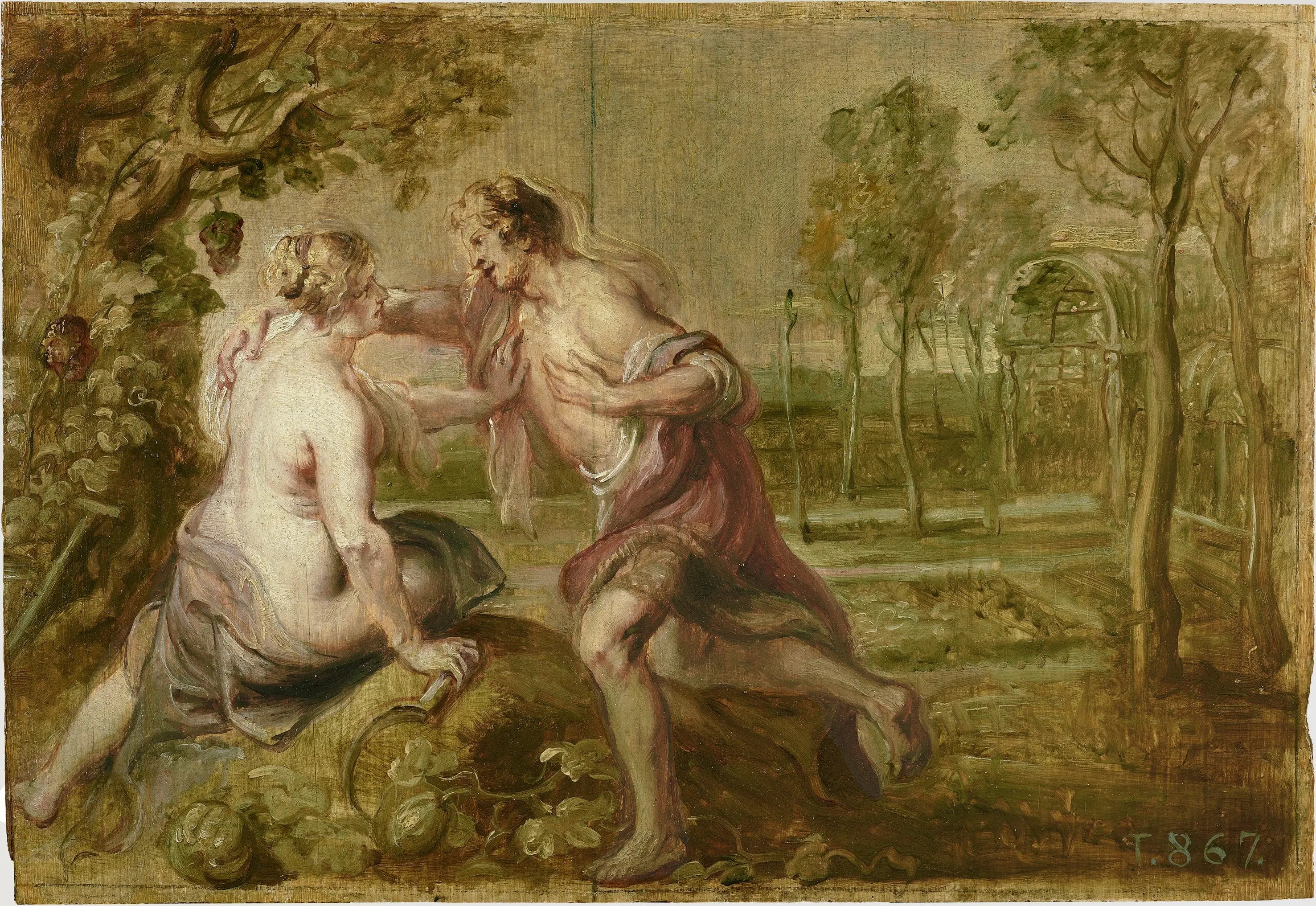 Vertumne et Pomone - Peter Paul Rubens - Alpha Reproduction