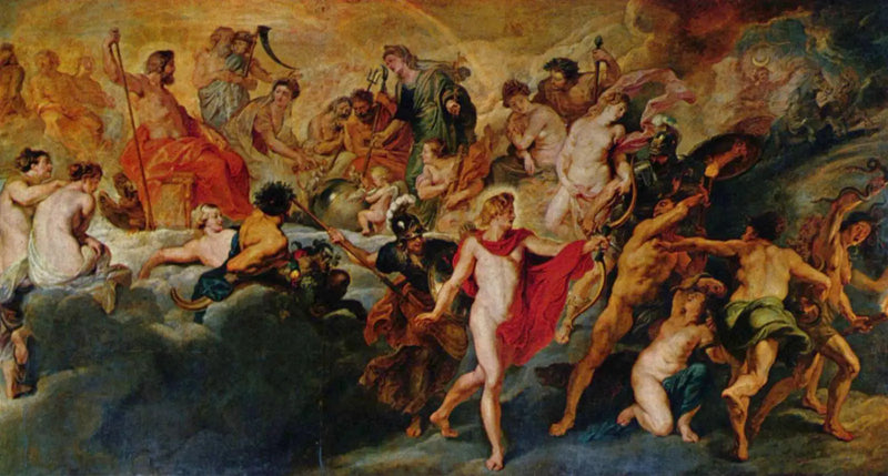 O Conselho dos Deuses - Peter Paul Rubens