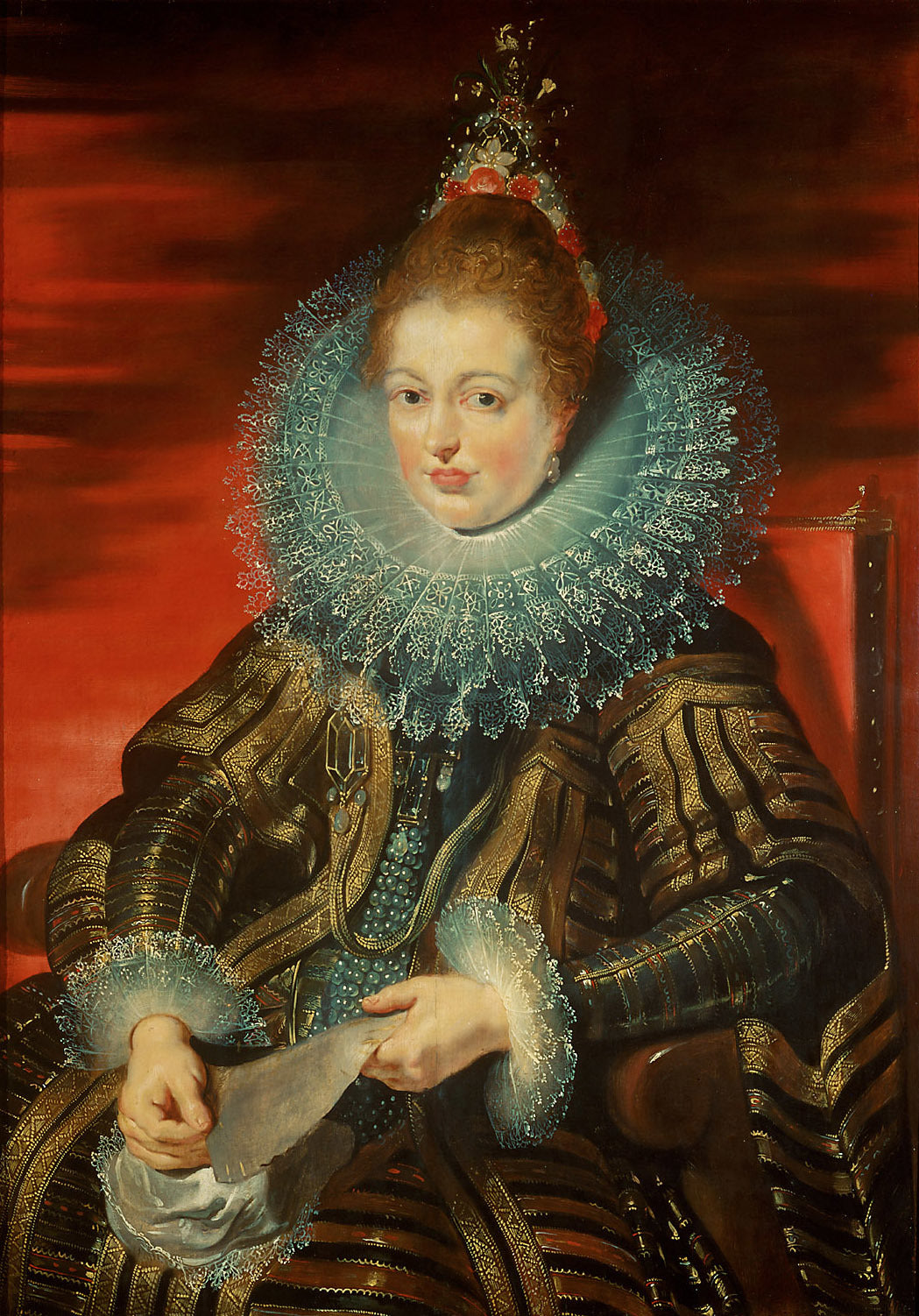 Isabelle Claire Eugénie, esposa de Albrecht VII - Peter Paul Rubens