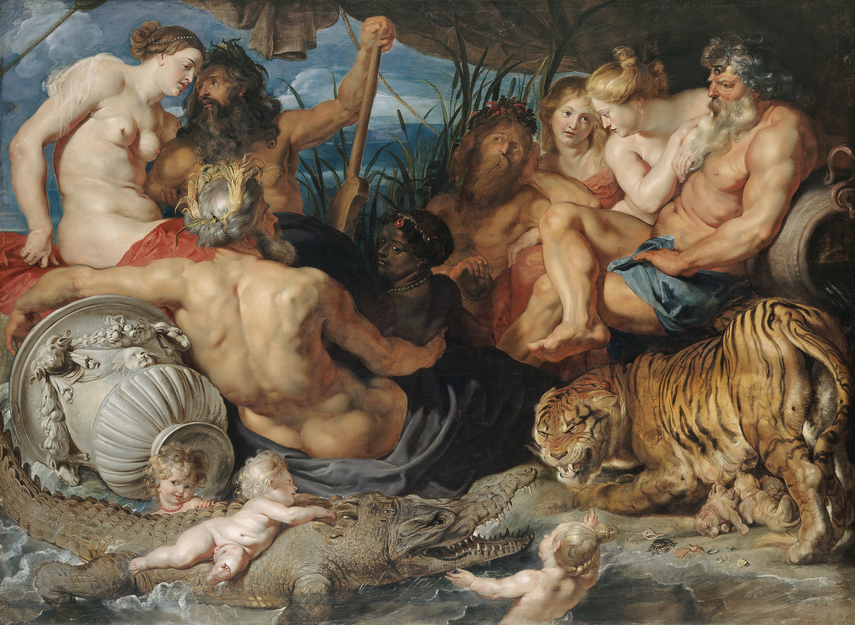 Les Quatre Fleuves du Paradis - Peter Paul Rubens