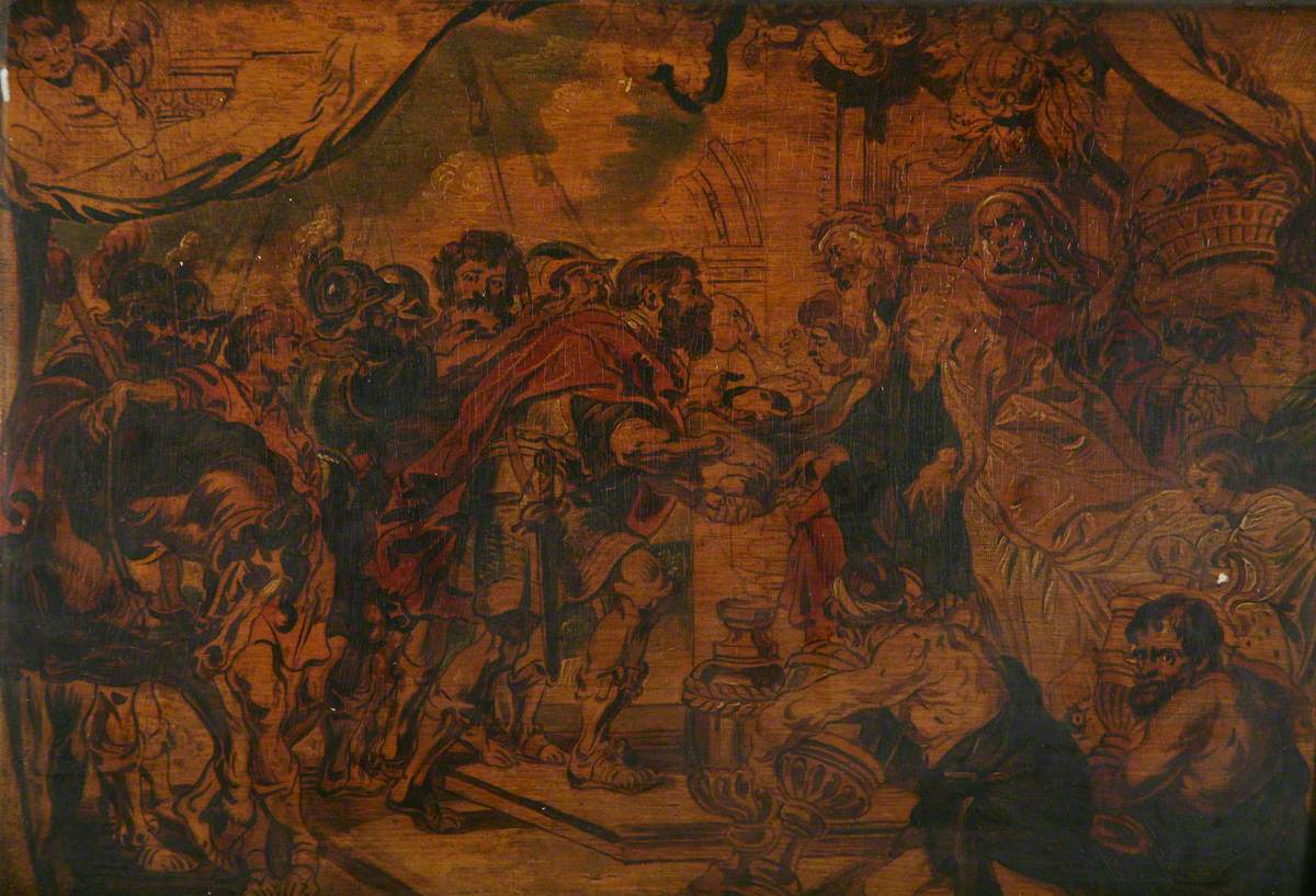 Abraão e Melquisedeque - Peter Paul Rubens
