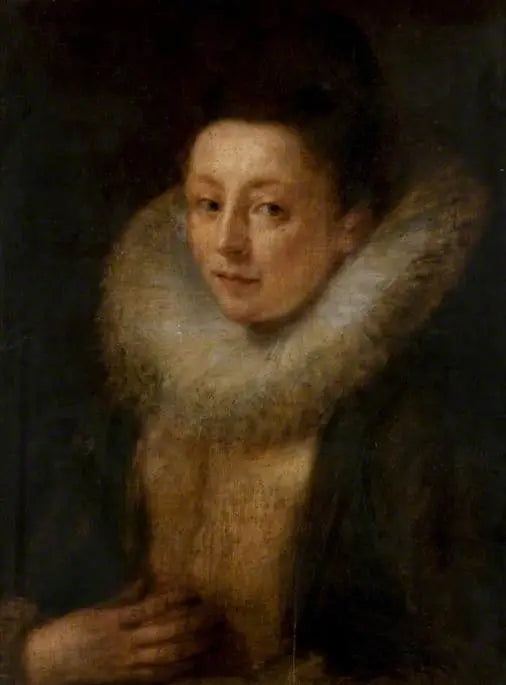 Retrato de uma jovem mulher - Peter Paul Rubens