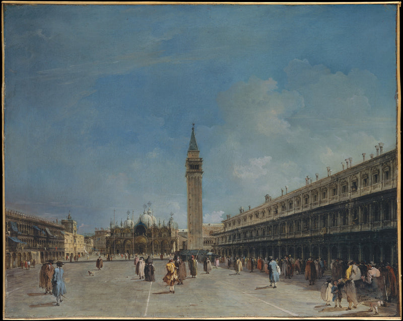 Praça de São Marcos - Francesco Guardi