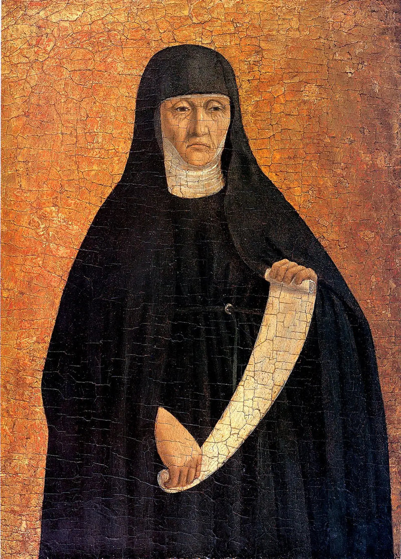 Uma freira agostiniana (Santa Mônica) - Piero della Francesca