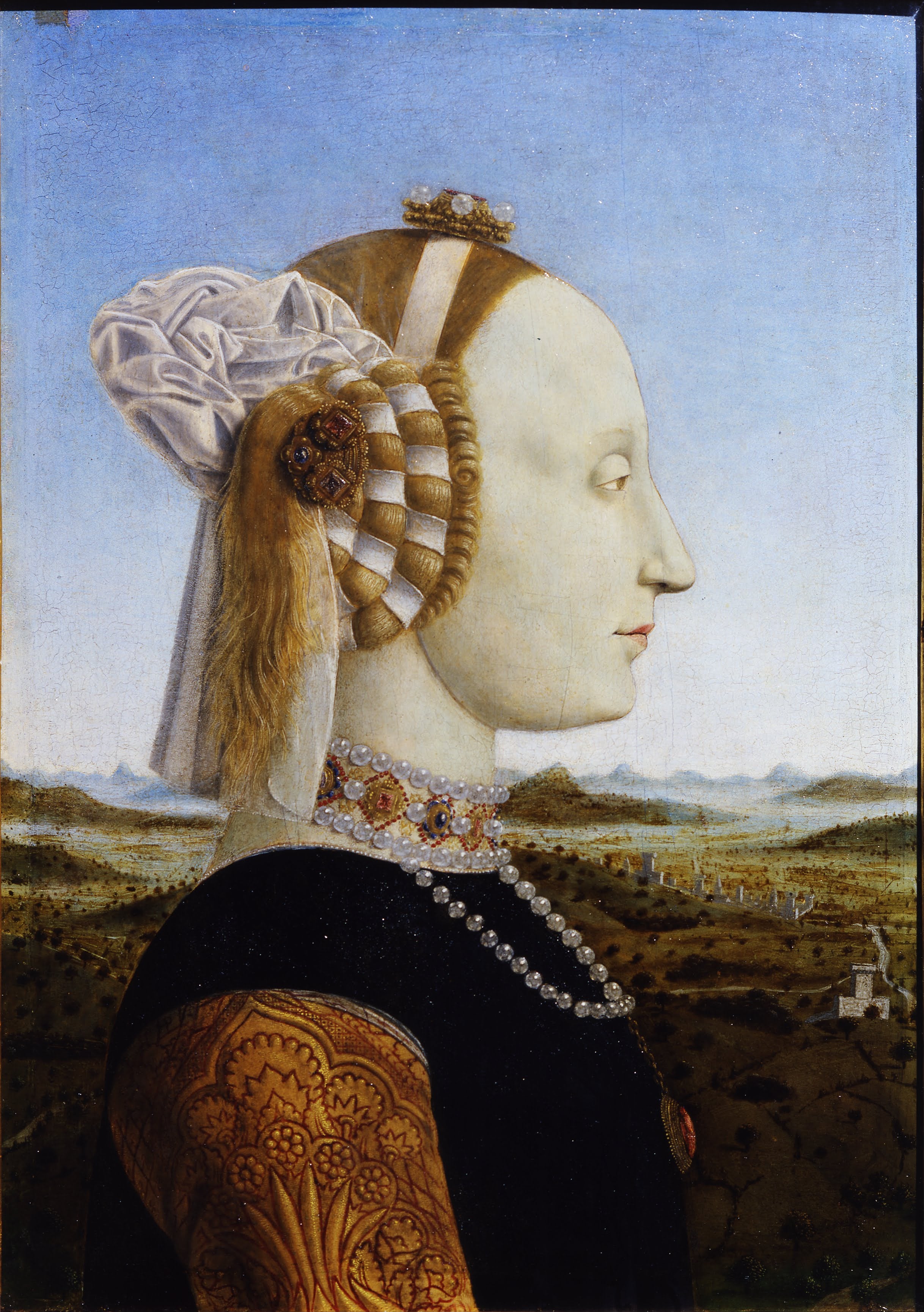 Portrait de Battista Sforza - Piero della Francesca