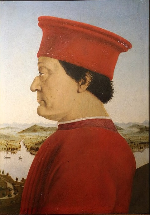 Retrato de Frederico de Montefeltro – Piero della Francesca (cerca de 1472)