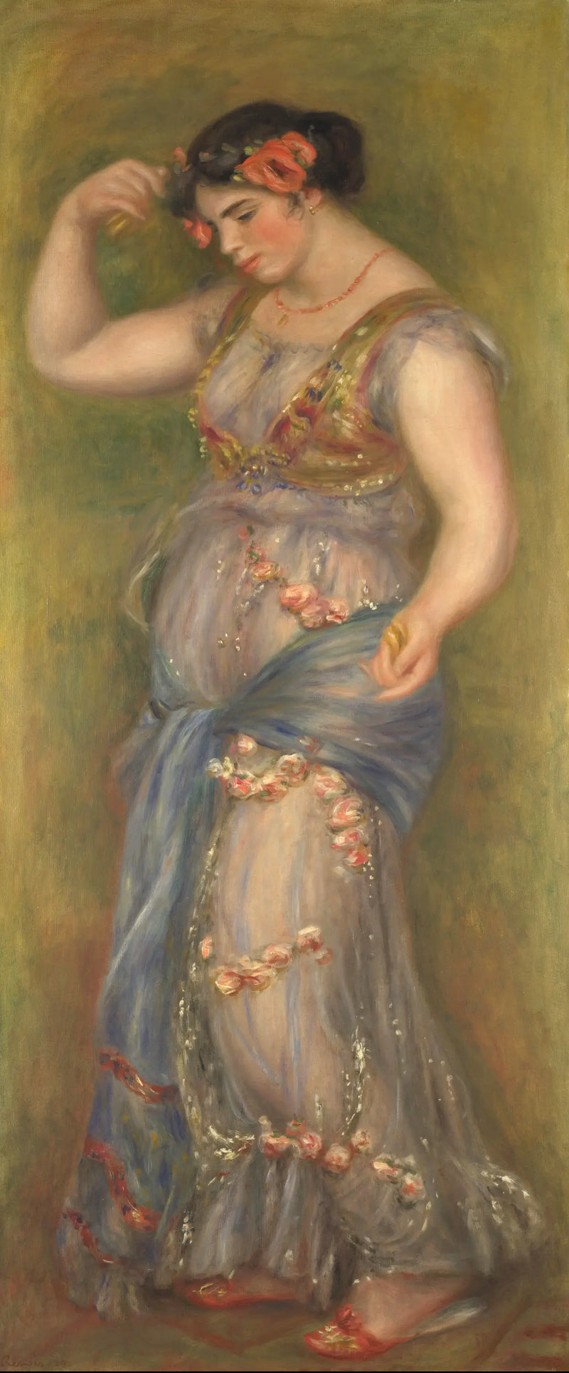Dançarina com castanholas - Pierre-Auguste Renoir