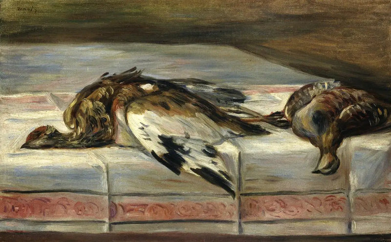 Faisão e perdiz - Pierre-Auguste Renoir