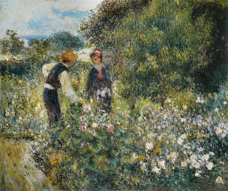 A Colheita das Flores - Pierre-Auguste Renoir