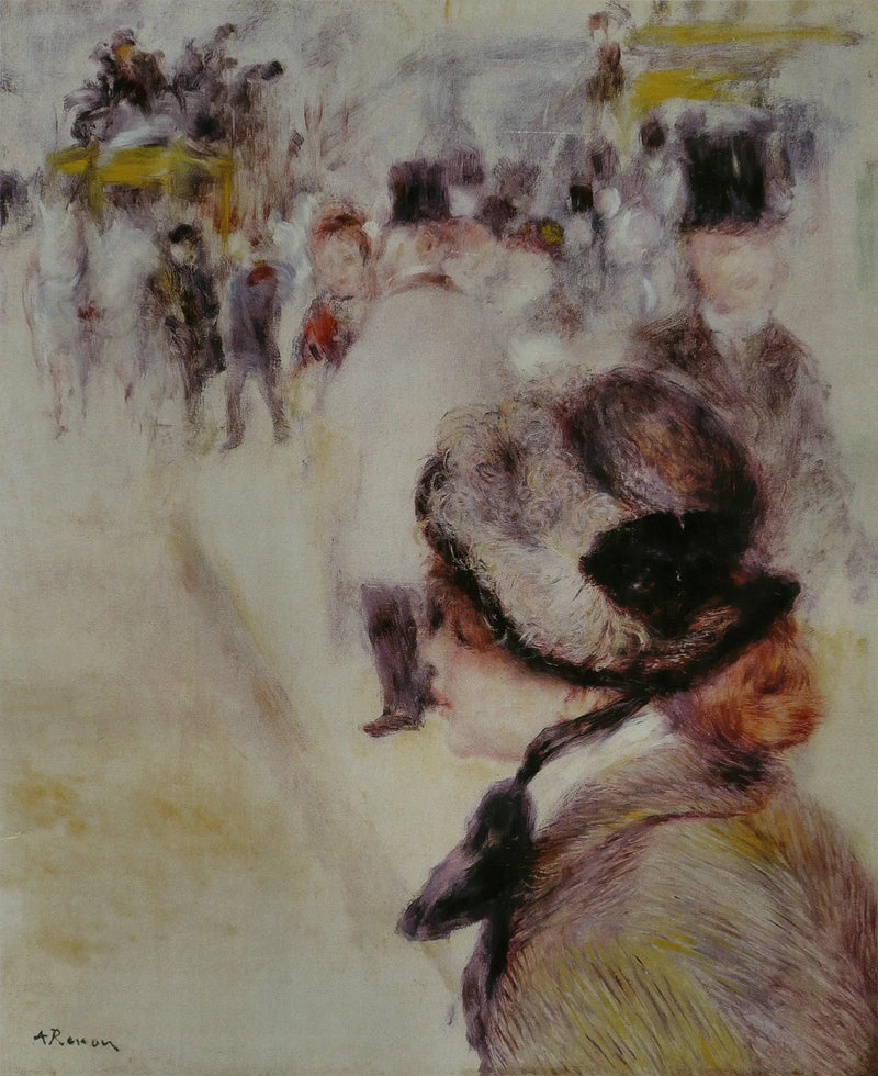 A Praça Clichy - Pierre-Auguste Renoir