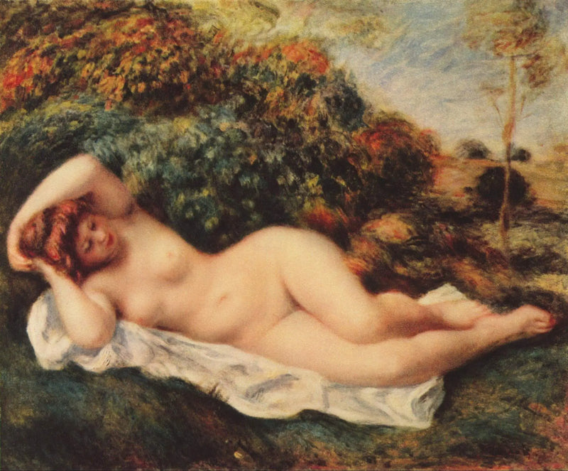 Banheira deitada - Pierre-Auguste Renoir