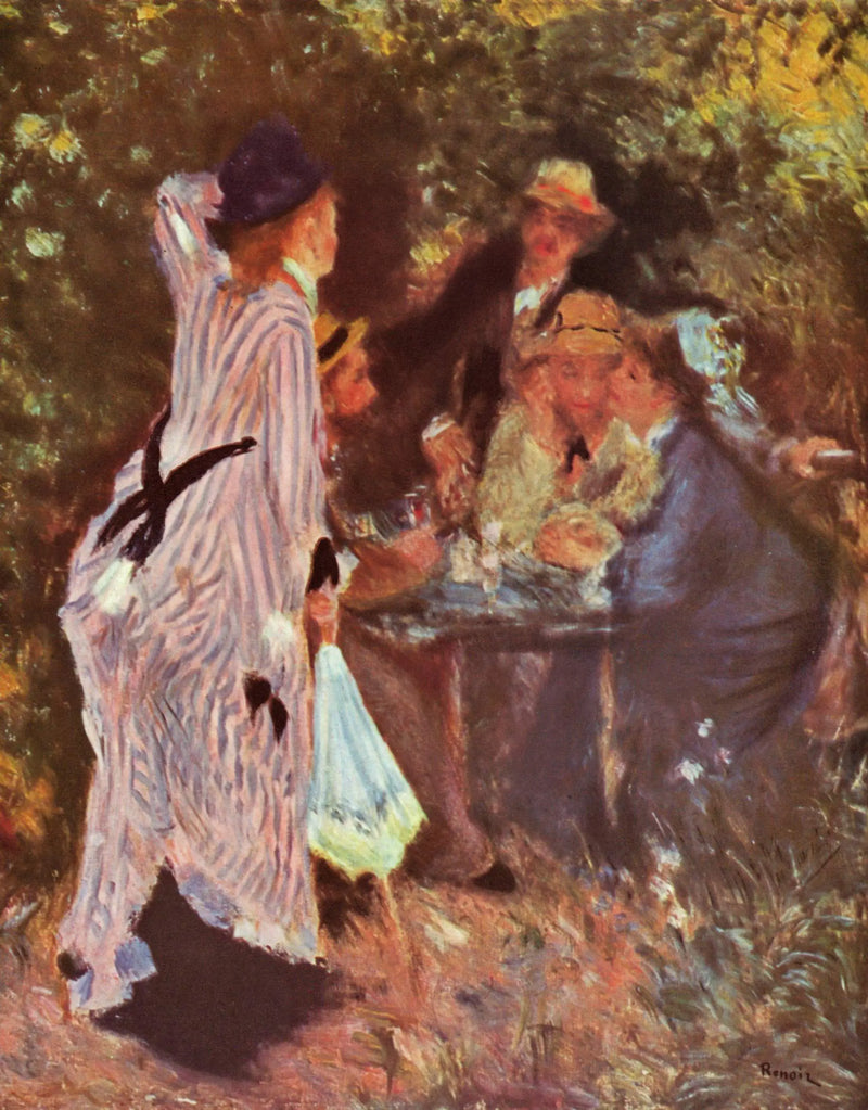 No Jardim - Pierre-Auguste Renoir