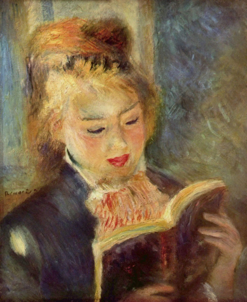 A Leitura - Pierre-Auguste Renoir