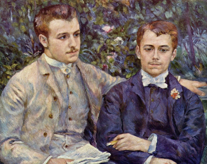 Charles e Georges Durand-Ruel - Pierre-Auguste Renoir