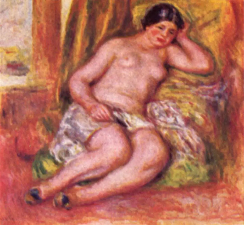 Odalisca adormecida - Pierre-Auguste Renoir