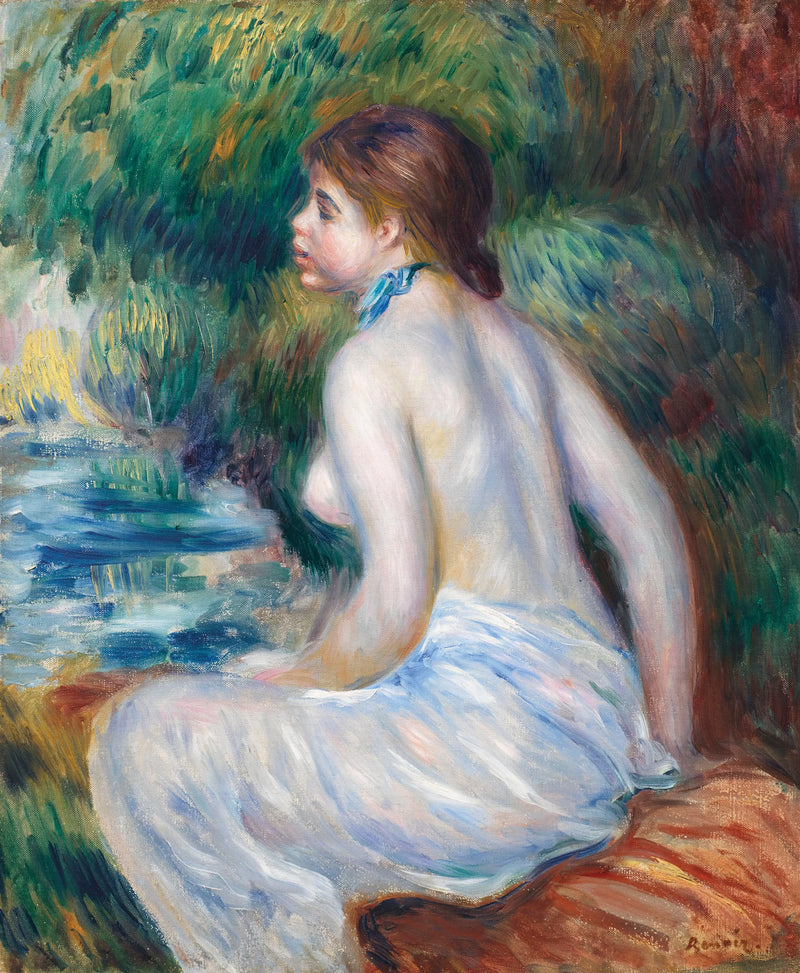 Banheira sentada - Pierre-Auguste Renoir