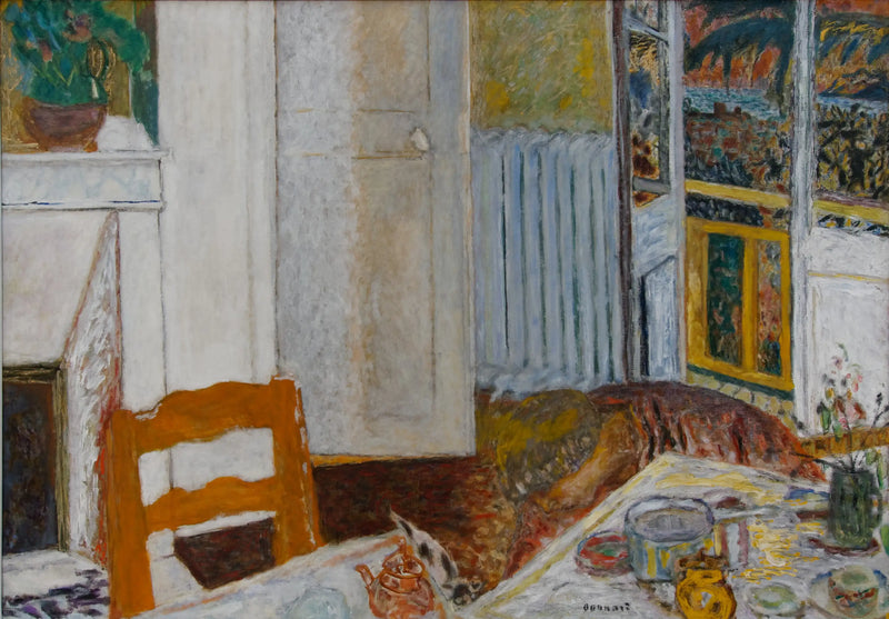 Interior branco - Pierre Bonnard