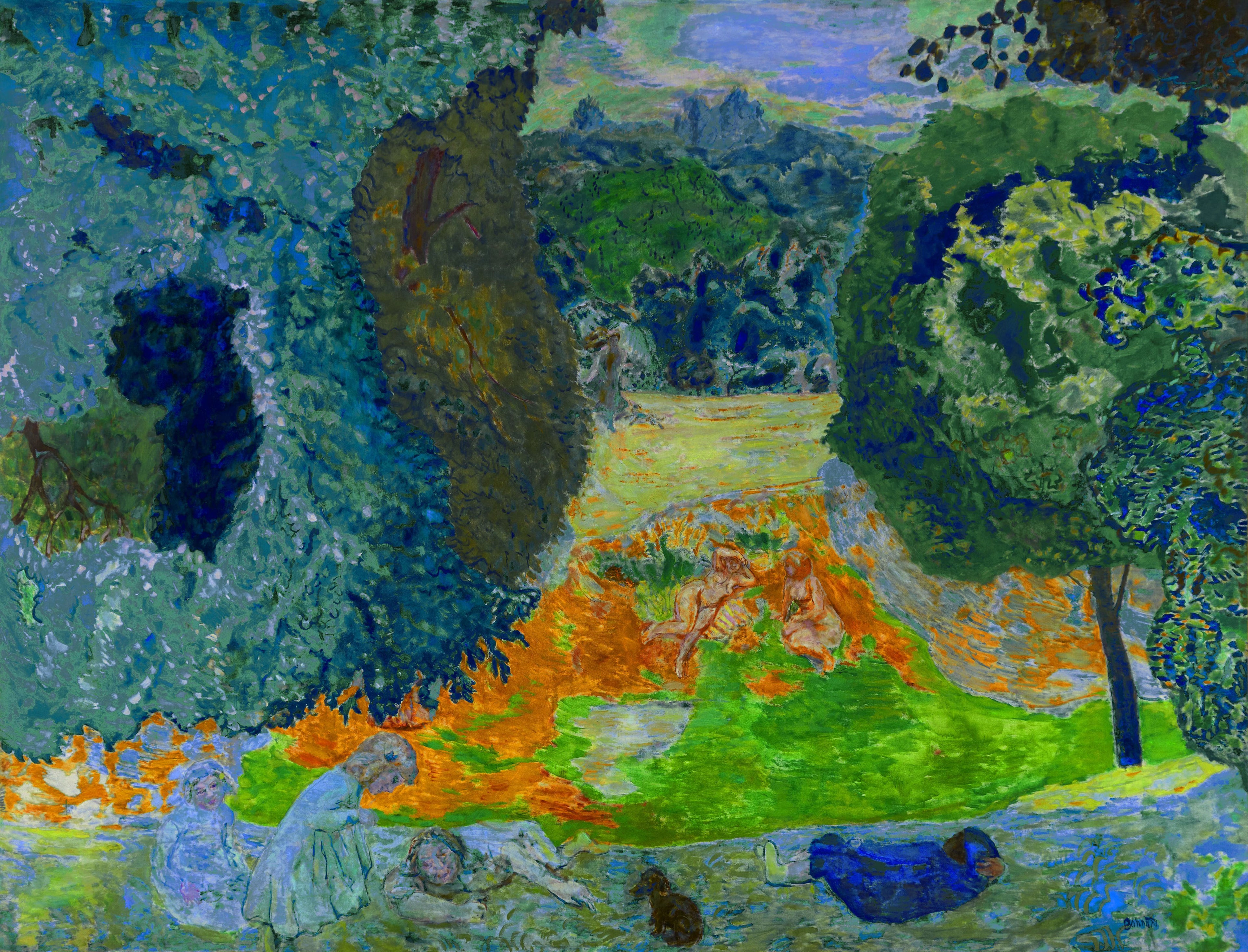 Reproduction du tableau « L'Été - Pierre Bonnard » par Alpha Reproduction en peinture à l’huile