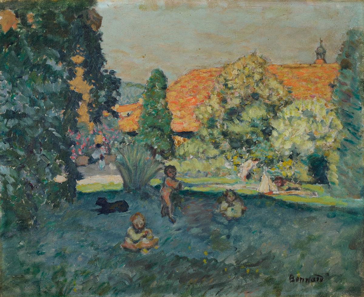 Reproduction du tableau « Le Toit rose - Pierre Bonnard » par Alpha Reproduction en peinture à l’huile