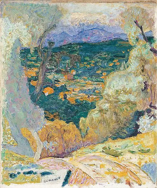 Decoração meridional, o Cannet - Pierre Bonnard