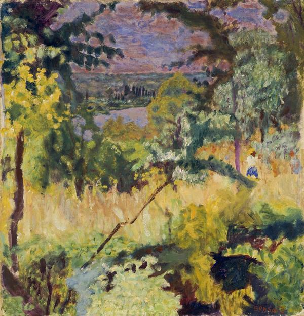 Reproduction du tableau « Échappée sur la rivière, Vernon - Pierre Bonnard » par Alpha Reproduction en peinture à l’huile