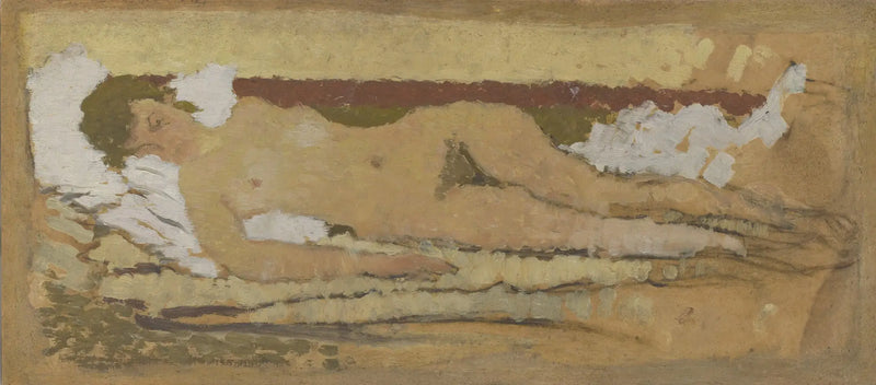 Nu alongado - Pierre Bonnard