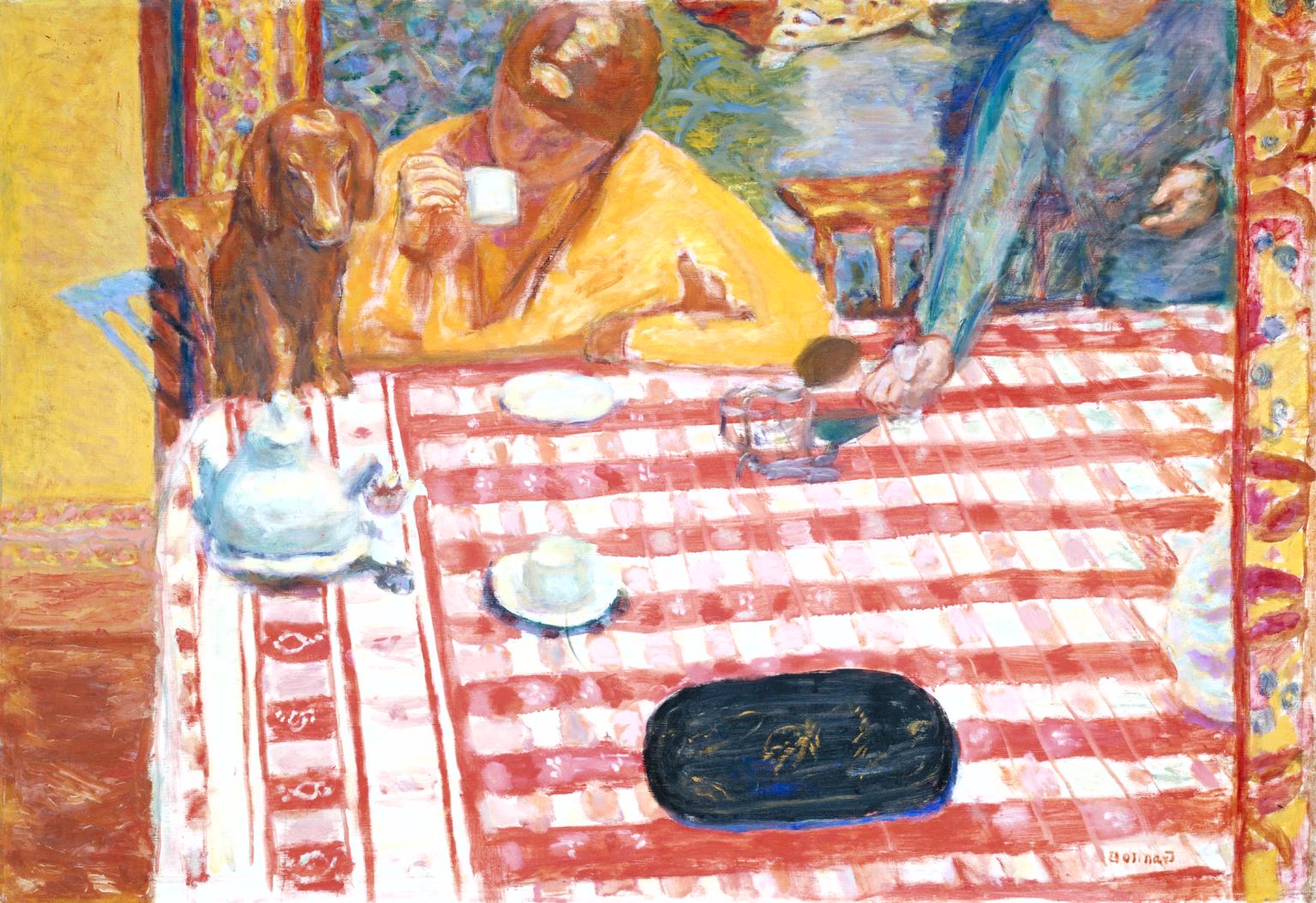 Reproduction du tableau « Le Café - Pierre Bonnard » par Alpha Reproduction en peinture à l’huile