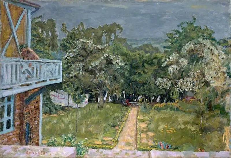 Varanda azul - Pierre Bonnard