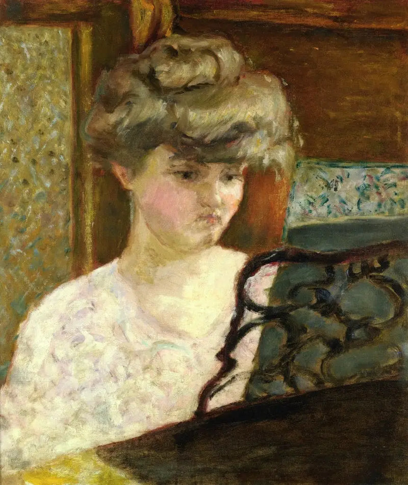 Misia ao piano - Pierre Bonnard