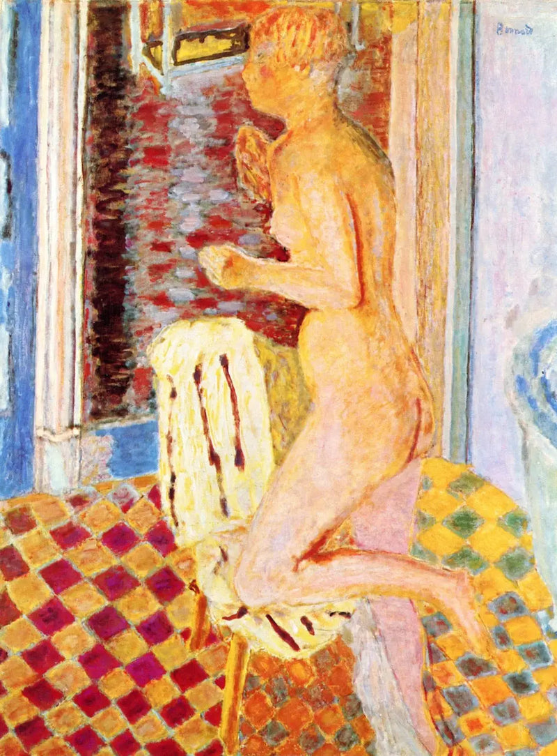 Nu na cadeira - Pierre Bonnard