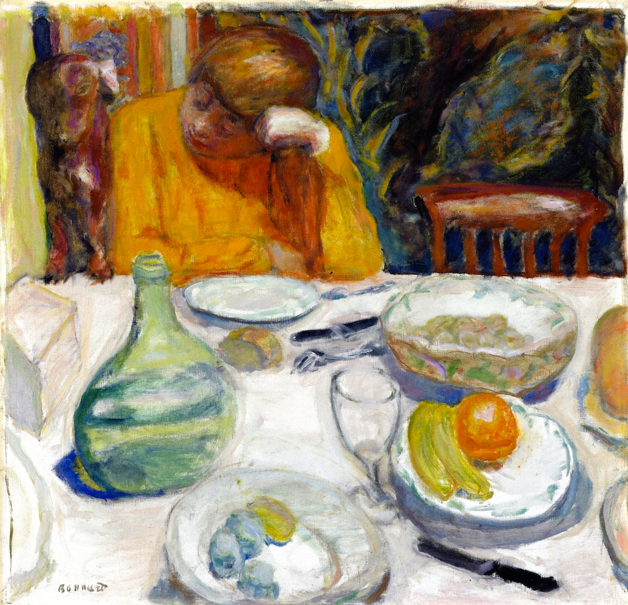 Reproduction du tableau « La carafe provençale - Pierre Bonnard » par Alpha Reproduction en peinture à l’huile