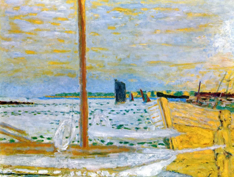 O Barco Amarelo - Pierre Bonnard